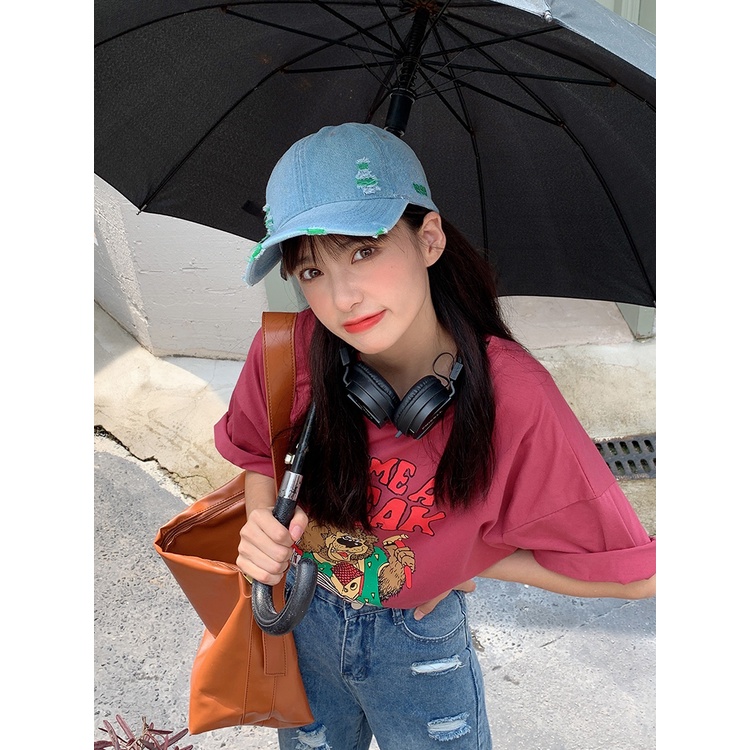 Mũ Lưỡi Trai Mềm Mại Phong Cách Retro Dễ Phối Đồ Thời Trang Xuân Thu Cho Nữ