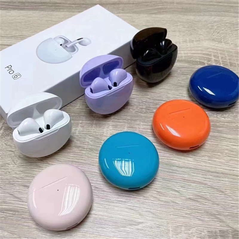 Tai Nghe Bluetooth Không Dây Air Pro 6 4 TWS Pro4 Tích Hợp Mic Cho IPhone Xiaomi