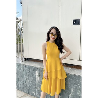Đầm dài xòe 3 tầng - 20Again