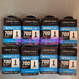 Ruột Xe Đạp DELI 700C Van HONDA 60mm