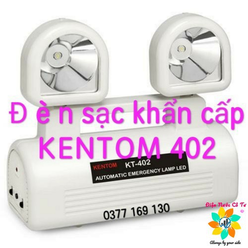 Đèn sạc khẩn cấp KT 402 Kentom