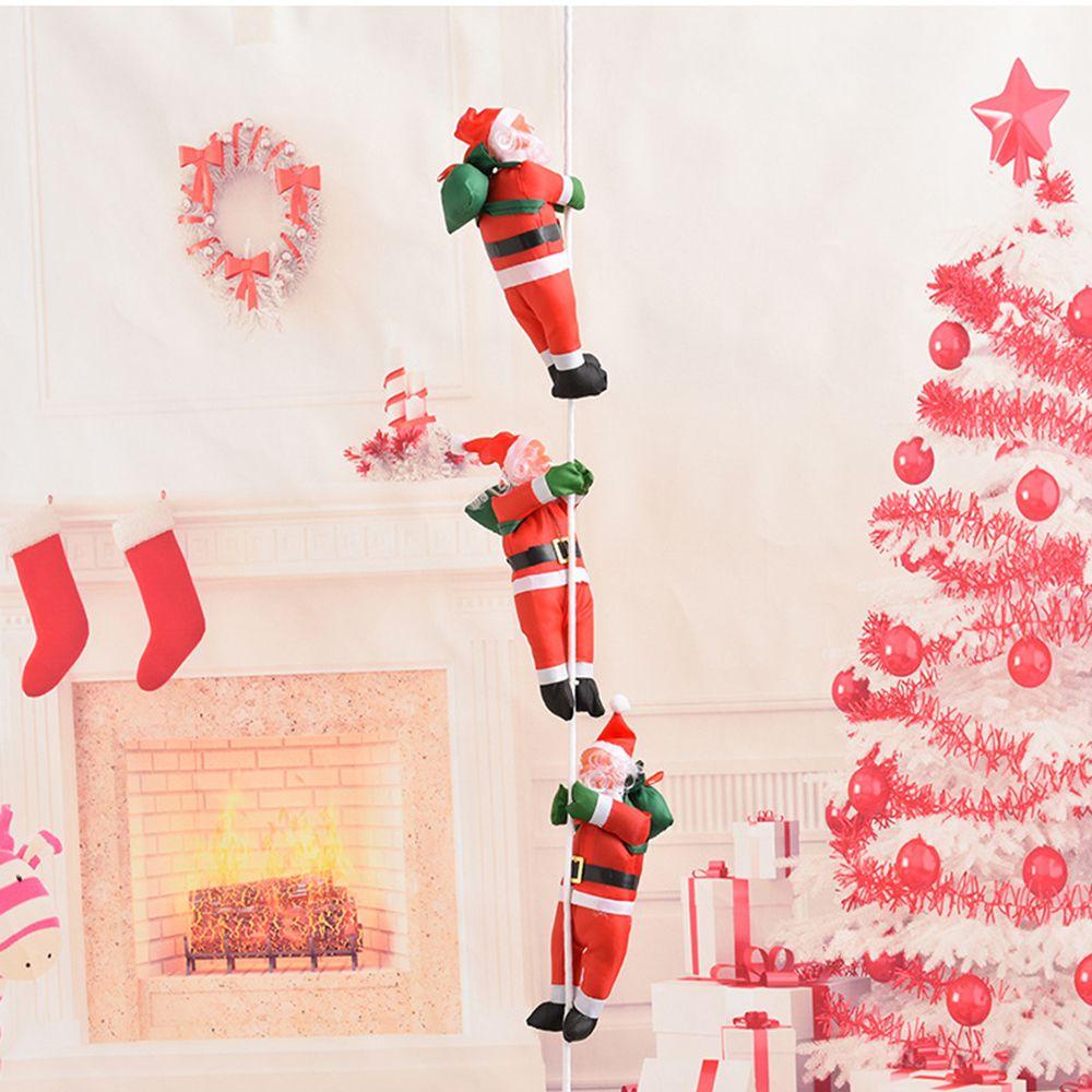 Ông Già Noel Nhồi Bông Treo Trang Trí Phong Cách Đường Phố Mới