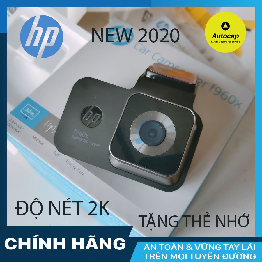 Camera hành trình HP F960x cho xe hơi + KM 32GB class 10