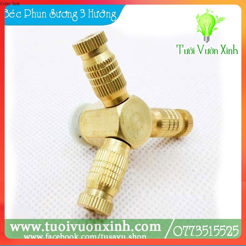 Béc Phun Sương 3 Hướng kèm Đế cuối. hàng loại 1