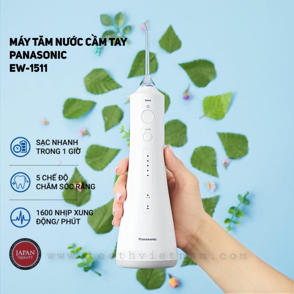 Máy Tăm Nước OralB Aquacare 6 / Panasonic EW1511 - Hàng Chính Hãng