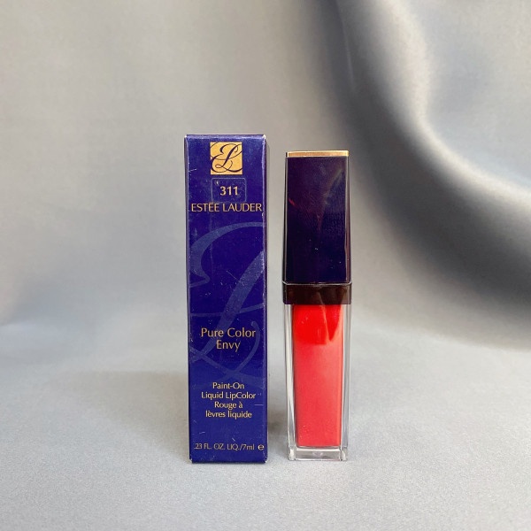 [ căng mọng môi] Son Kem Lì Estee Lauder 303 Controversial 7ml Pure Color Envy Paint On Liquid Lip Color