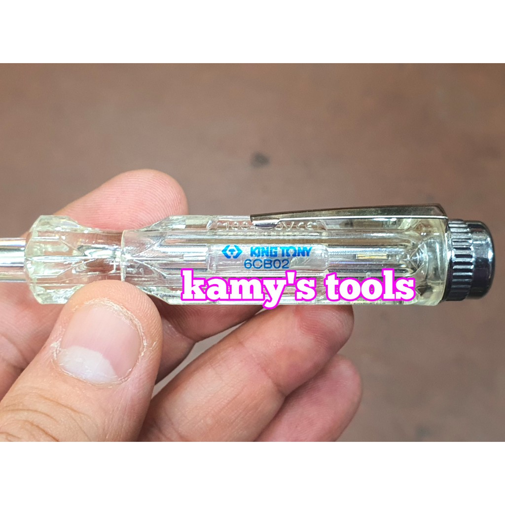 Bút thử điện Kingtony 6CB02 100v-250v