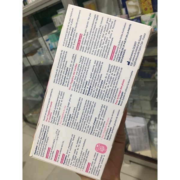 Physiodose nước muối 0,9% của pháp
