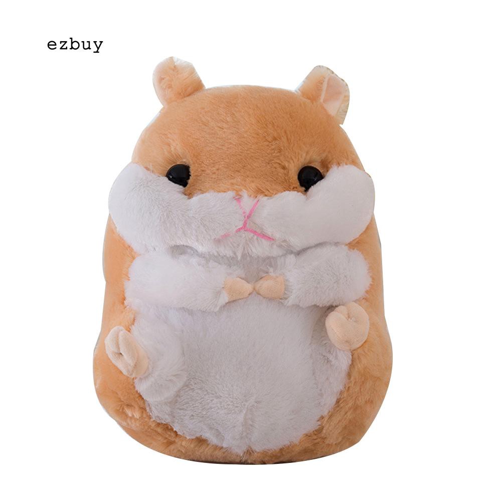 Thú nhồi bông kích thước 40/50/60cm hình chuột hamster dáng ngồi đáng yêu