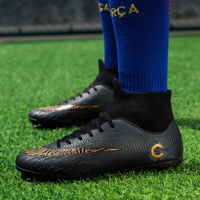 Giày Đá Bóng Cổ Cao Size 35-47 Assassin 14 Chống Trượt Chuyên Nghiệp Chất Lượng Cao