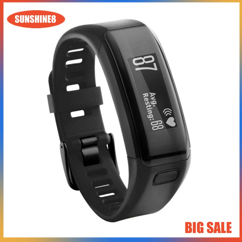【SUN】Vòng đeo tay thông minh silicon thay thế Dây đeo đồng hồ cho GARMIN VIVOSMART HR