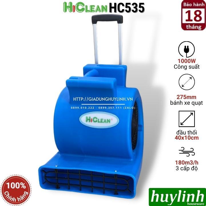 [Mã 55ELSALE1 giảm 7% đơn 300K] Quạt - Máy thổi sàn thảm Hiclean HC535