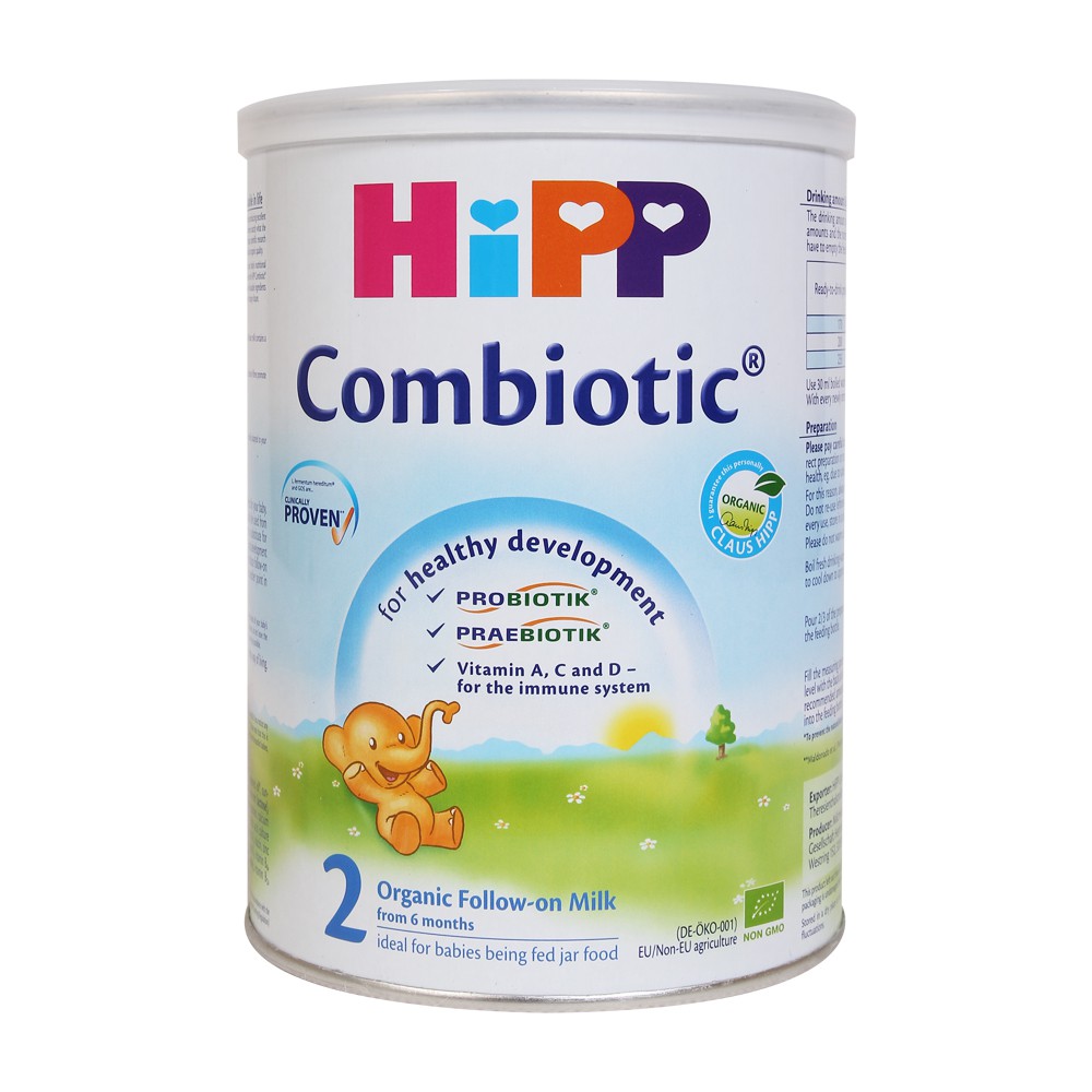 Sữa Hipp Combiotic 800g đủ số 1,2,3,4