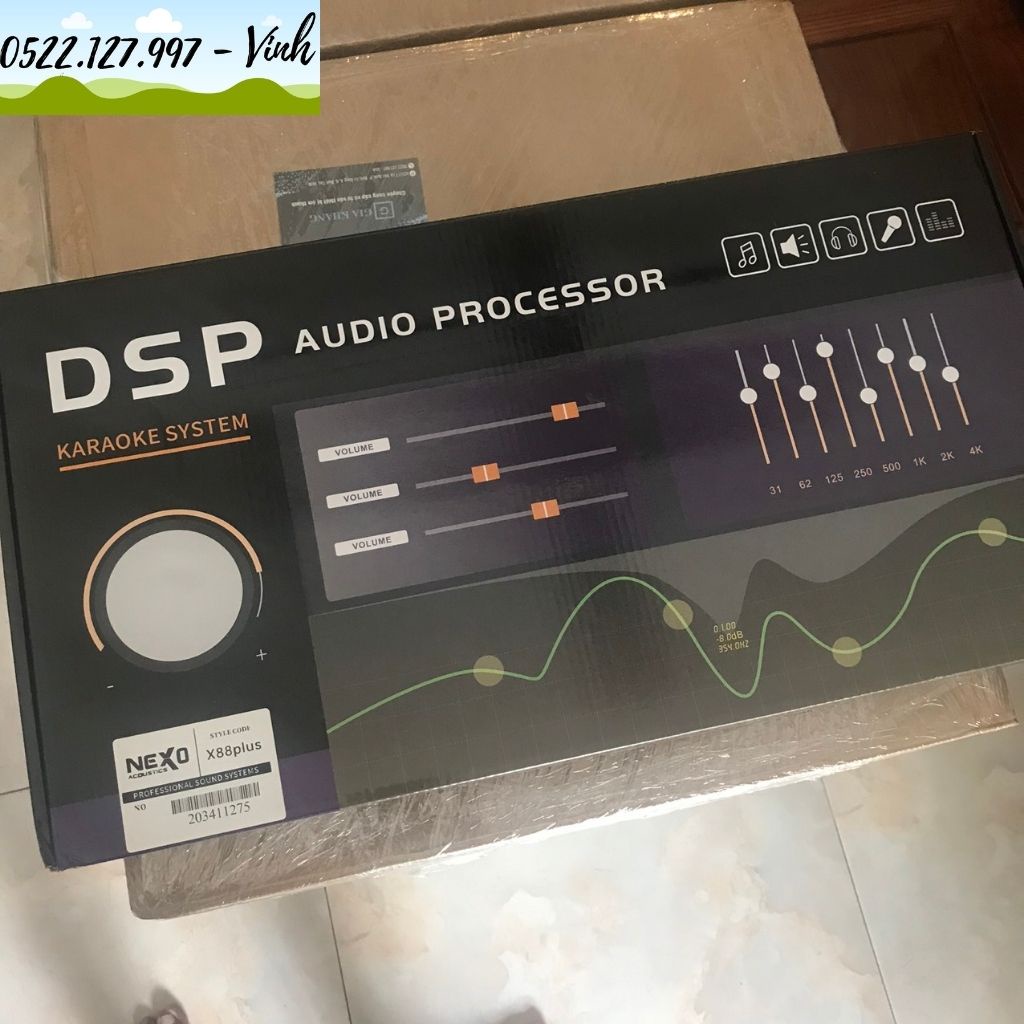 Máy Nâng tiếng Nexo Acoustic X88 Plus  năm 2023- Hàng Nhập Khẩu - Gia Khang Electronics