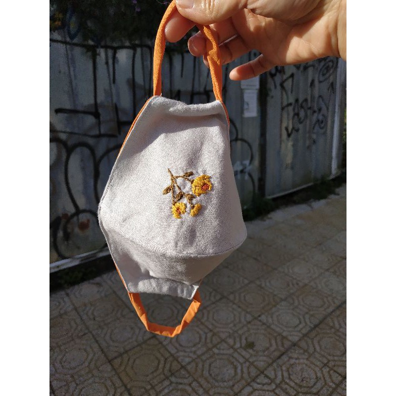 Set linen 2 lớp - Túi vải tái chế!