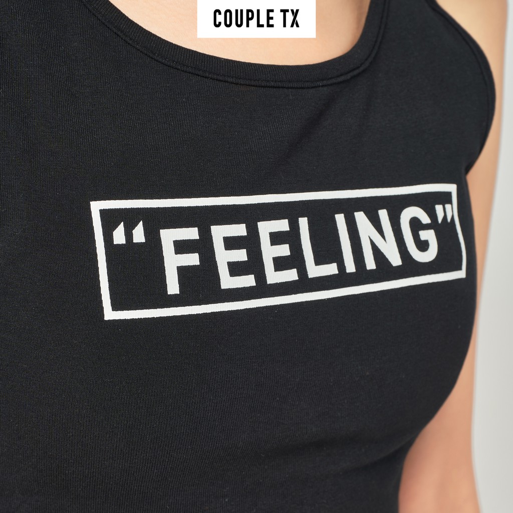 Áo Croptop Nữ Kiểu Dáng Ba Lỗ Couple TX WTS 2076