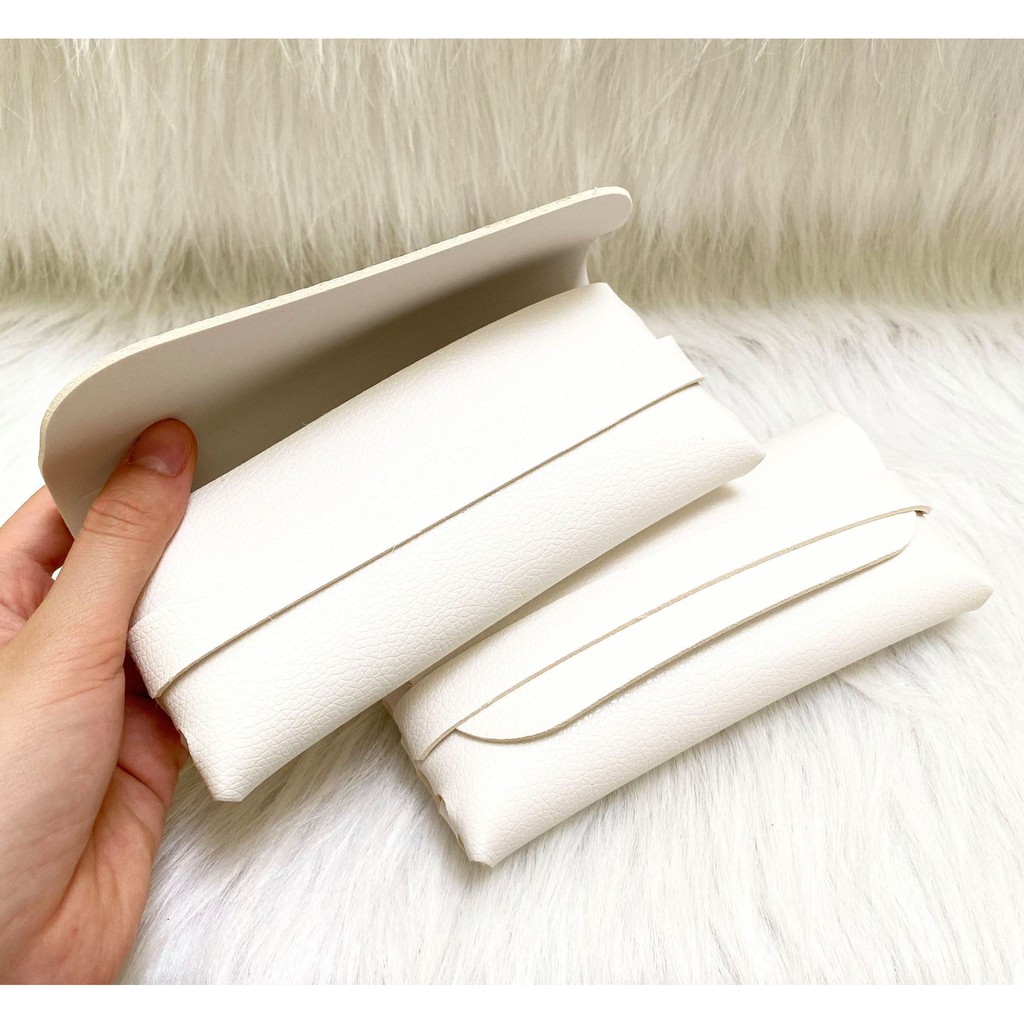 Ví da đựng kính cao cấp nhiều màu phụ kiện thời trang Eyes Light