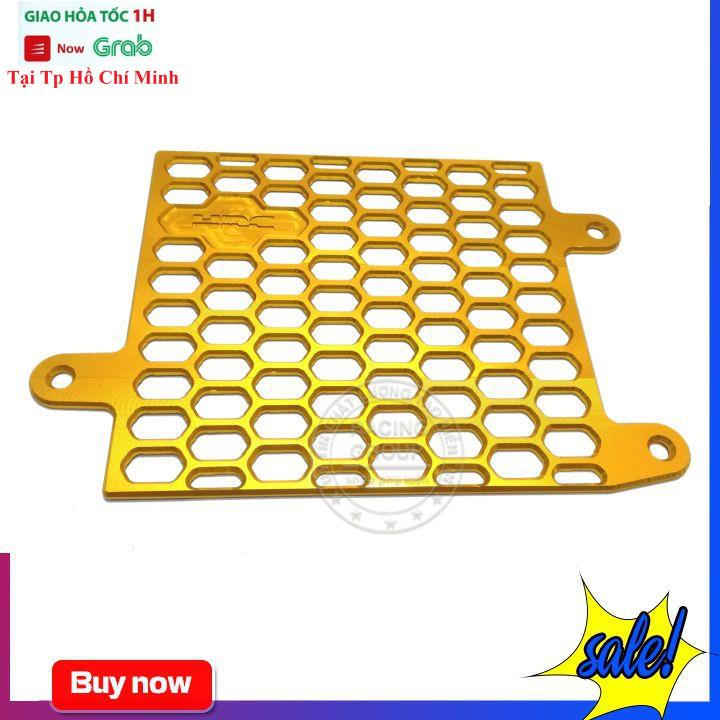 Che Két Nước Xe Máy Vario Nhôm CNC Màu Vàng Chắc Chắn