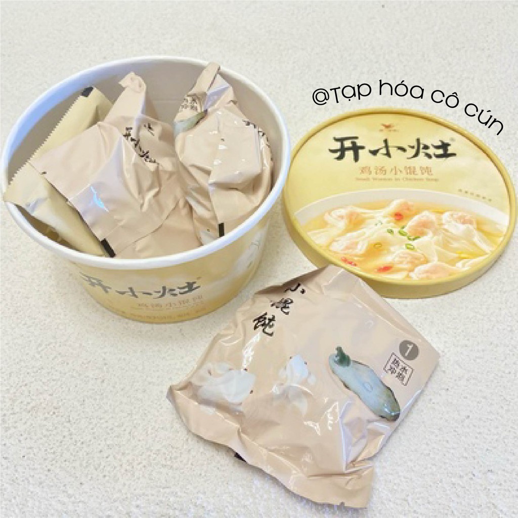 Hoành thánh Khai Tiểu Táo - Tiêu Chiến đại ngôn - Bữa Ăn sáng nhanh gọn, thơm ngon