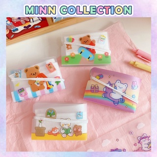  MIẾNG BẢO QUẢN KHẨU TRANG BẰNG NHỰA GẤP GỌN TIỆN LỢI HOẠT HÌNH DỄ THƯƠNG (NHIỀU MẪU)