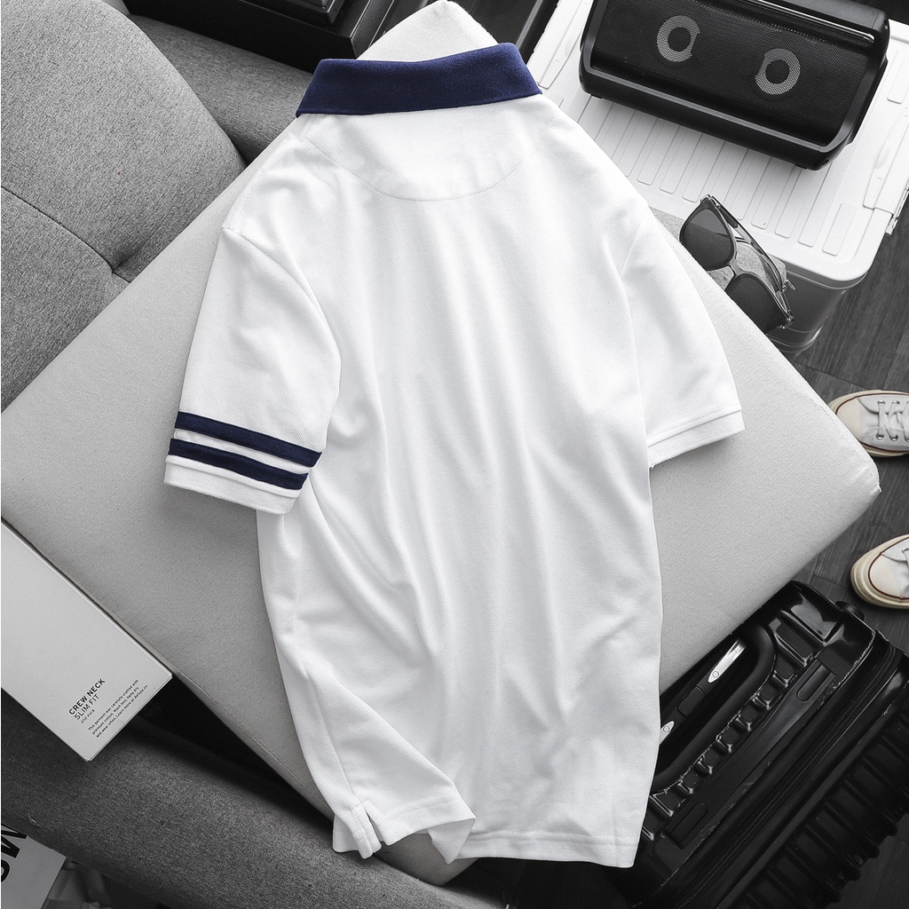 Áo Thun Polo Nam Có Cổ, Áo Phông Polo Nam Có Cổ Tay Ngắn Basic Vải Cotton Cao Cấp BOUTON PLBO0028 160STORE | BigBuy360 - bigbuy360.vn