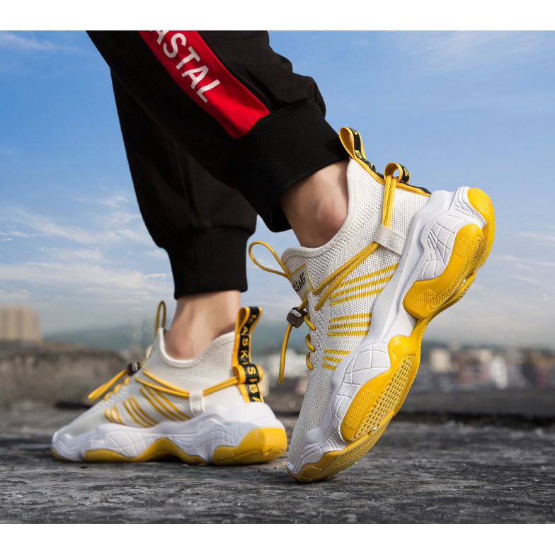 . Giày thể thao sneaker nam  D81, phong cách trẻ trung năng động, đế cao su non đi cực êm | BigBuy360 - bigbuy360.vn