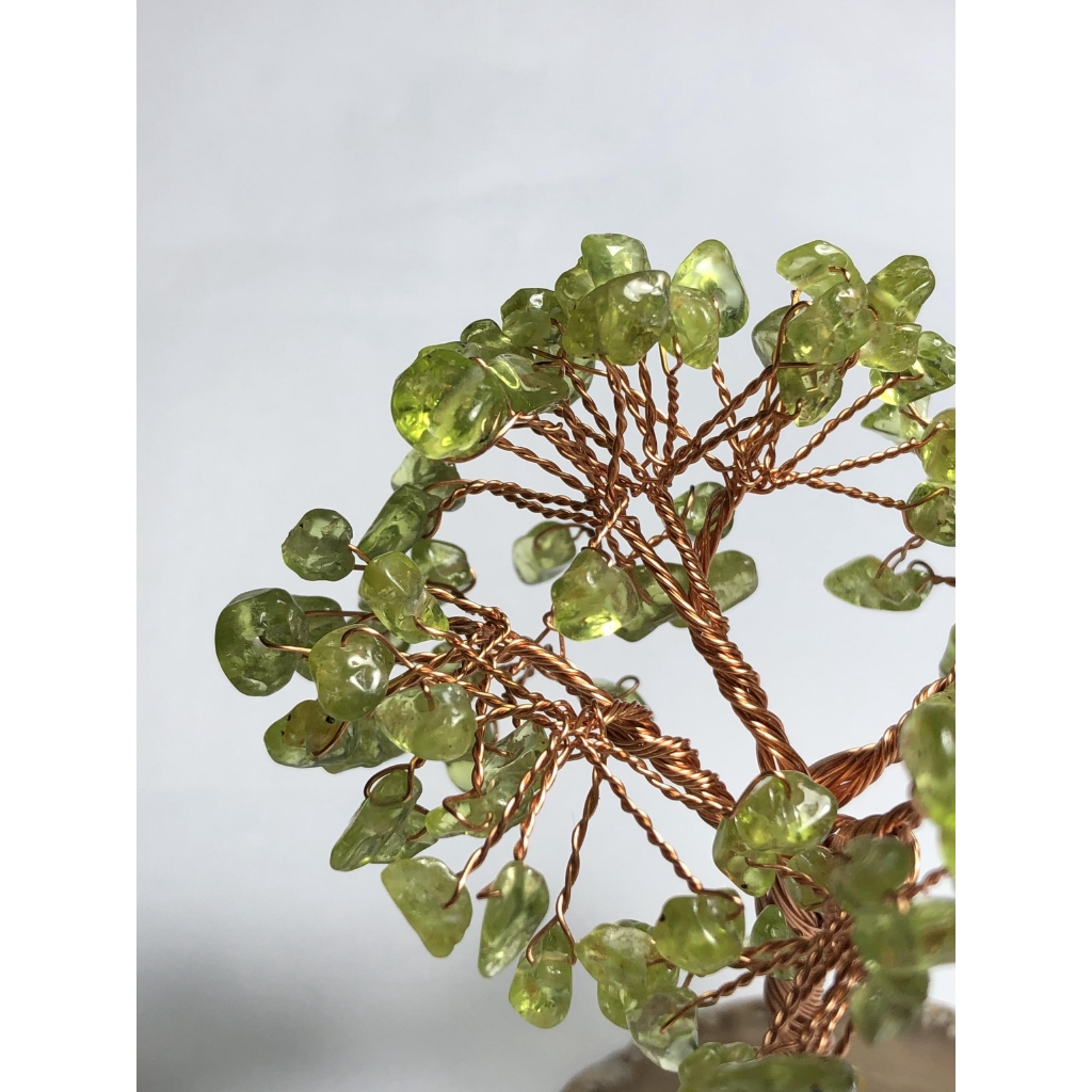 Cây đá vụn đá thạch anh xanh HANMYNGHE