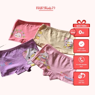 Quần chip cho bé gái chất liệu cotton cao cấp siêu dễ thương cho bé từ 6 - 20kg - rubykids79
