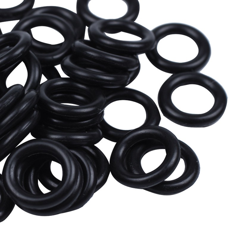 50 Vòng Đệm Cao Su Hình Chữ O Màu Đen 12 mm X 2,5 mm X 7 mm