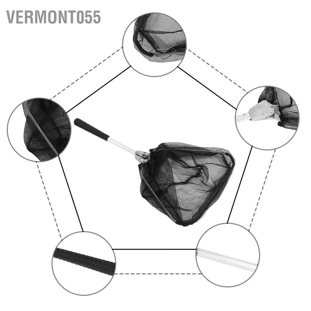 Hot DealsAluminum Alloy Triangle Mini Folding Dip Net Shrink Fishing Gear EquipmentSpot ExpressVermont055