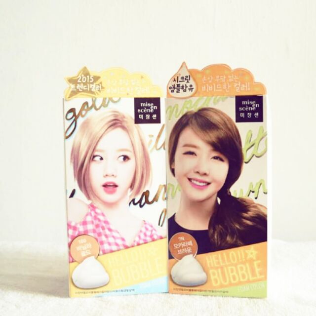 Thuốc nhuộm tóc Bubble
