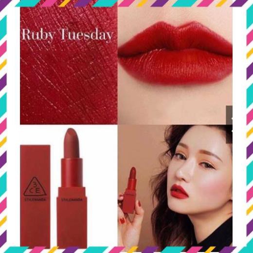 [HÀNG AUTH - GIÁ HỦY DIỆT]Son 3CE RED RECIPE MATTE LIP COLOR