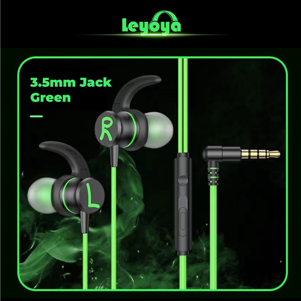 Tai Nghe Chơi Gaming Leyoya X7 Chống Ồn Dành Cho Game PUBG Bass Điện Thoại Máy Tính