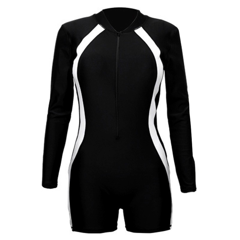 [AVAILABLE] One-piece long-sleeve swimwear sports bigsize seductive women | BigBuy360 - bigbuy360.vn