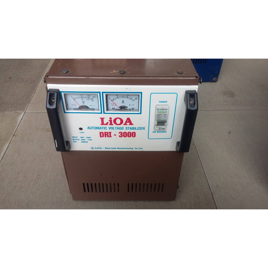 Ổn áp LIOA 3 KW DRI Hàng cũ 0906270769