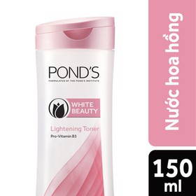 (Chính hãng) bộ sản phẩm Pond's Trắng Hồng Rạng Rỡ (Sữa Rửa Mặt, Kem Dưỡng Ngày Và Đêm, Nước Hoa Hồng)