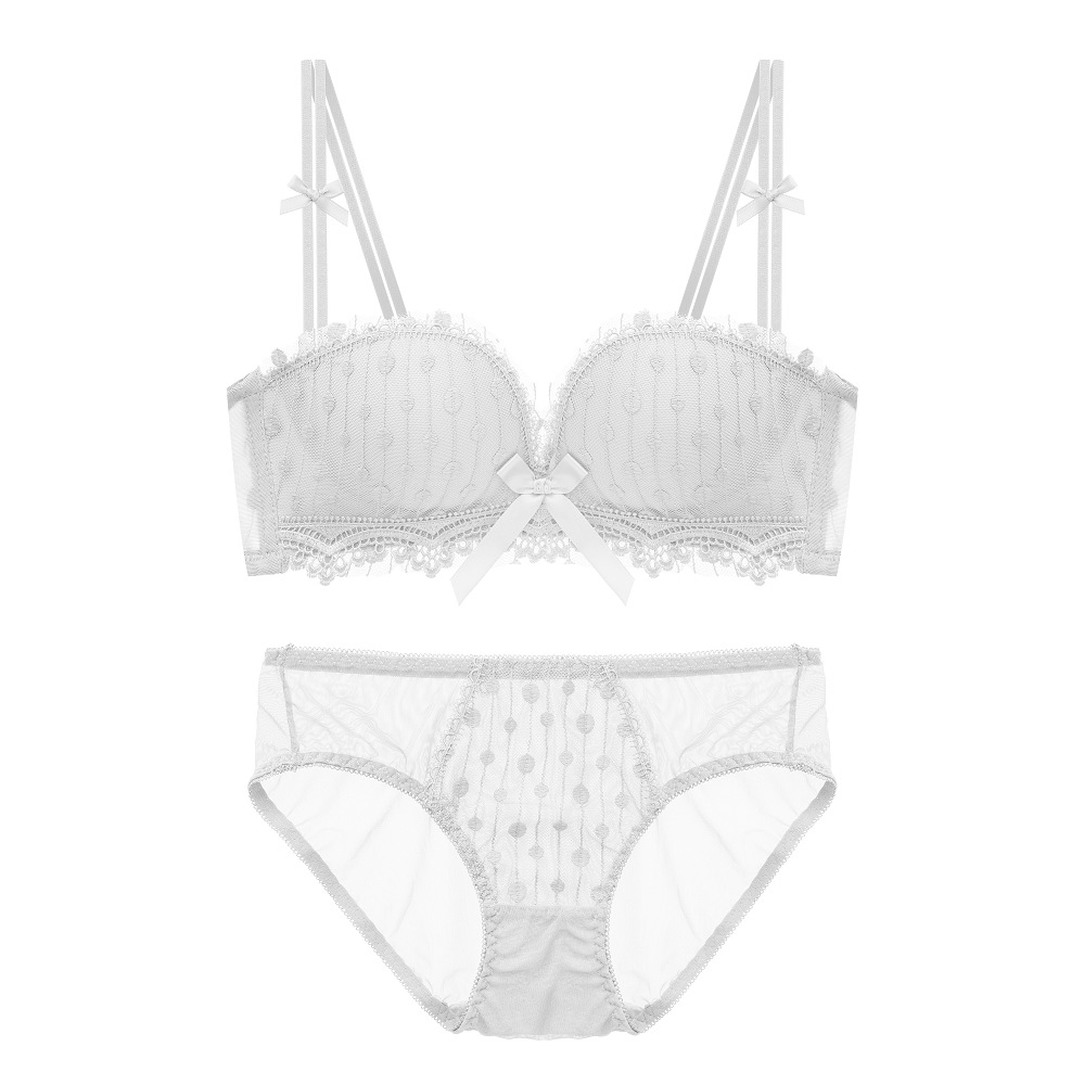 Bộ Đồ Lót Không Gọng Phối Ren Gợi Cảm Cho Nữ | BigBuy360 - bigbuy360.vn