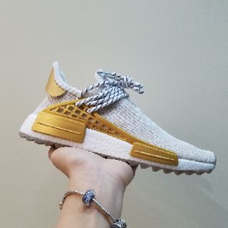 Giày sneaker human gold màu vàng cao cấp