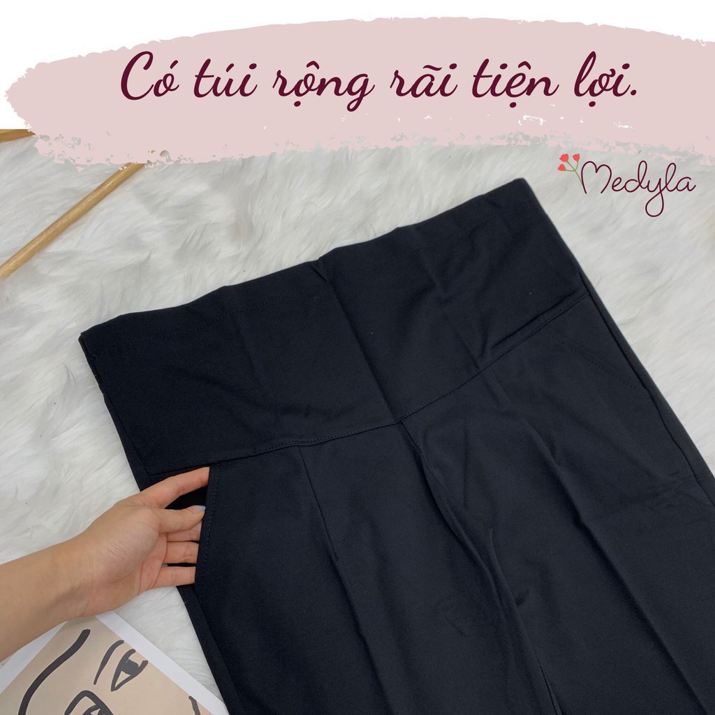  [Phụ nữ là phải đẹp] Quần baggy bầu Umi co dãn 4 chiều baggy bầu bao chất, bầu vẫn phải xinh DAMOBA