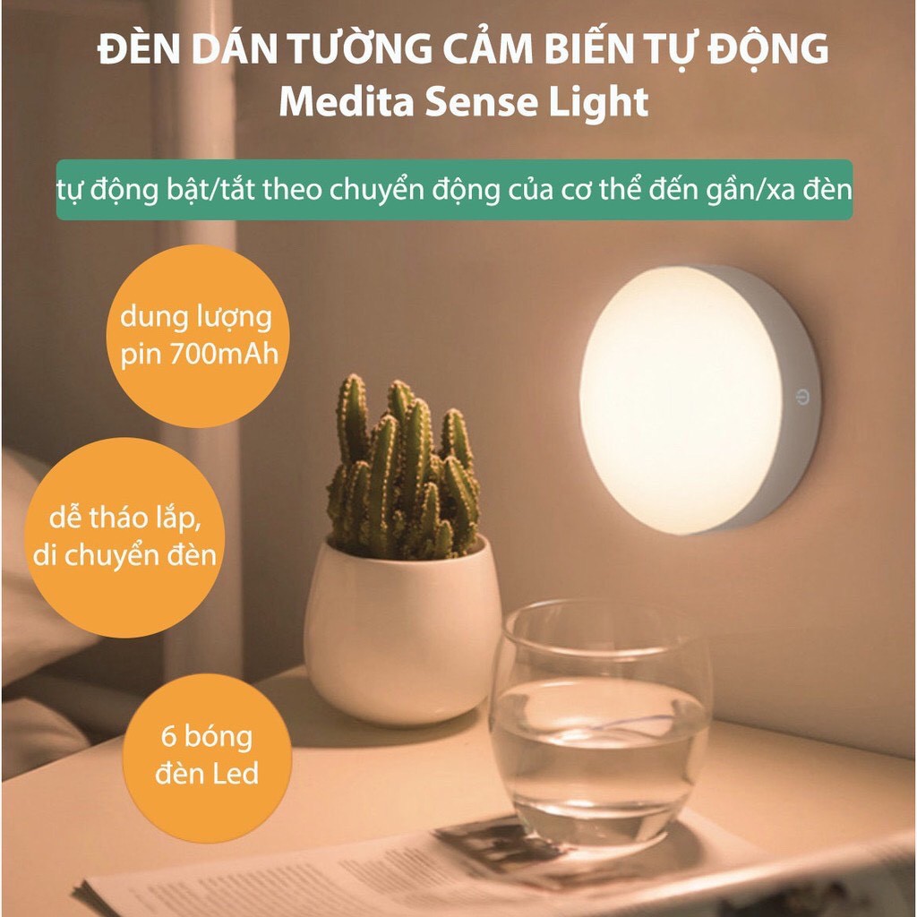 Đèn led cảm ứng tủ quần áo, cầu thang, phòng ngủ, tủ bếp