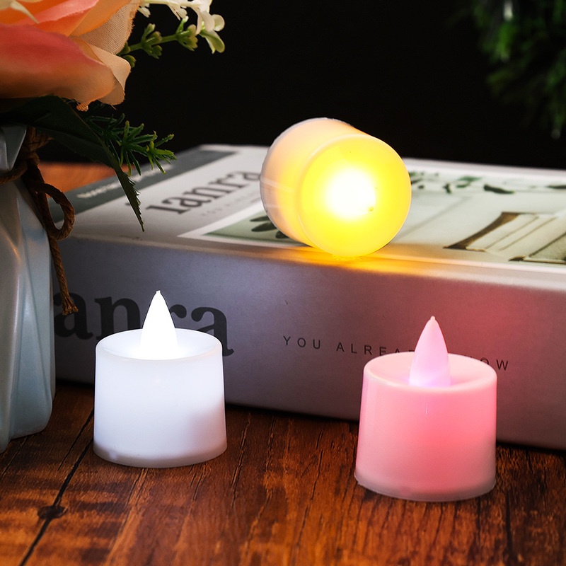 Đèn Led Hình Nến Chạy Bằng Pin Dùng Trang Trí Tiệc Cưới / Sinh Nhật