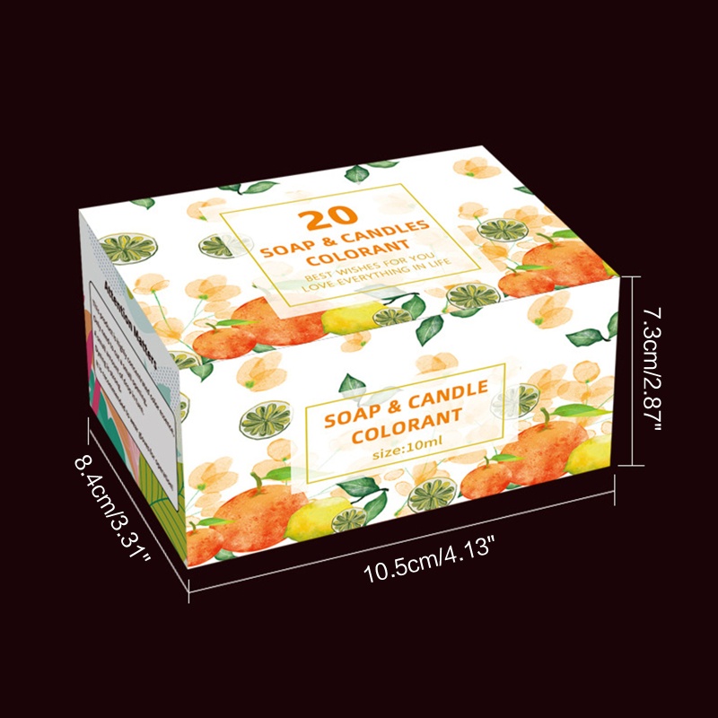 Xà Phòng Tắm Nhuộm Da An Toàn 20 Màu Sắc Tùy Chọn