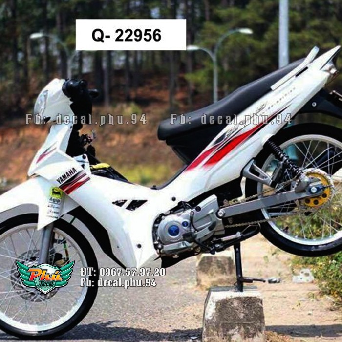 Tem rời Sirius 2015 xe trắng (V)