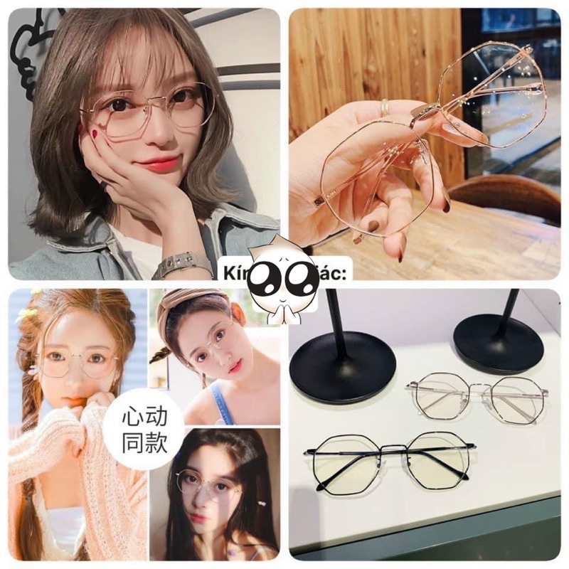 Kính mát gọng vuông chống tia UV [GIÁ HUỶ DIỆT]