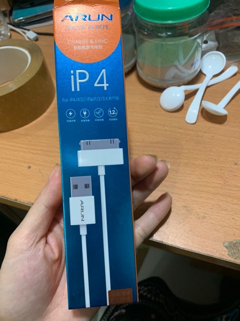 Cáp Chính hãng ipad, ip 4/4S