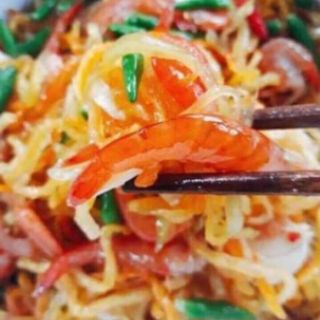 Mắm tép bạc đất trộn đu đủ 1kg