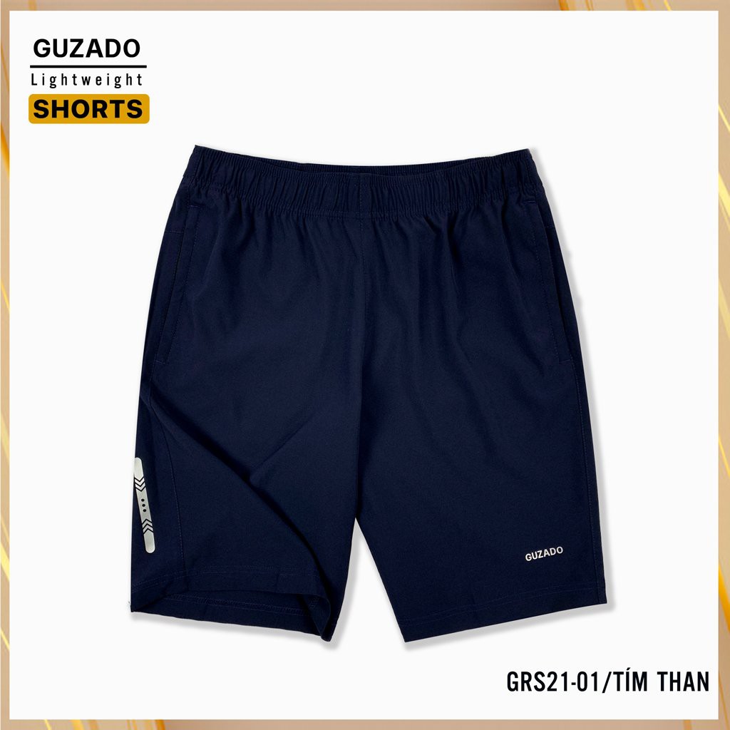 Quần đùi GUZADO (5 Màu), Vải Gió Mềm, Siêu Nhẹ, Dáng Thể Thao GSR01 | BigBuy360 - bigbuy360.vn