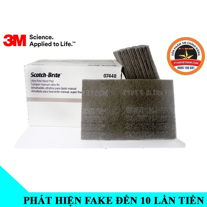 Nhám Bùi Nhùi 3M Scotch Brite 7448 ( Tấm lẻ )