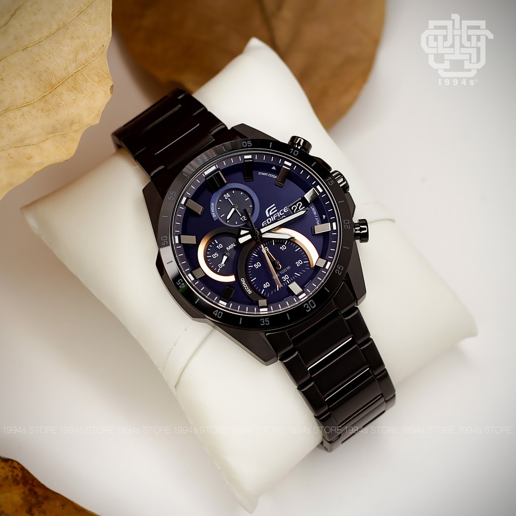 Đồng hồ nam Casio Edifice EFR-571 / EFR-571DC-2A dây thép không gỉ chính hãng