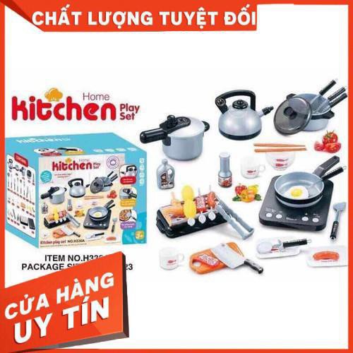 Bộ Đồ Chơi Nhà Bếp Nấu Ăn 36 món cho bé khám phá